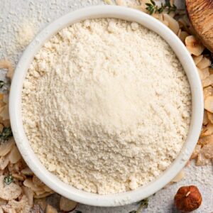 whitened hazelnut flour